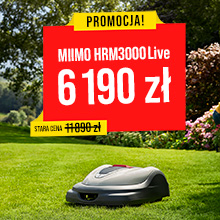 Super promocja robotów koszących Honda Miimo HRM3000Live